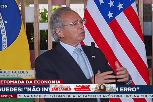 Ministro Paulo Guedes diz que o Brasil está se abrindo à outros países